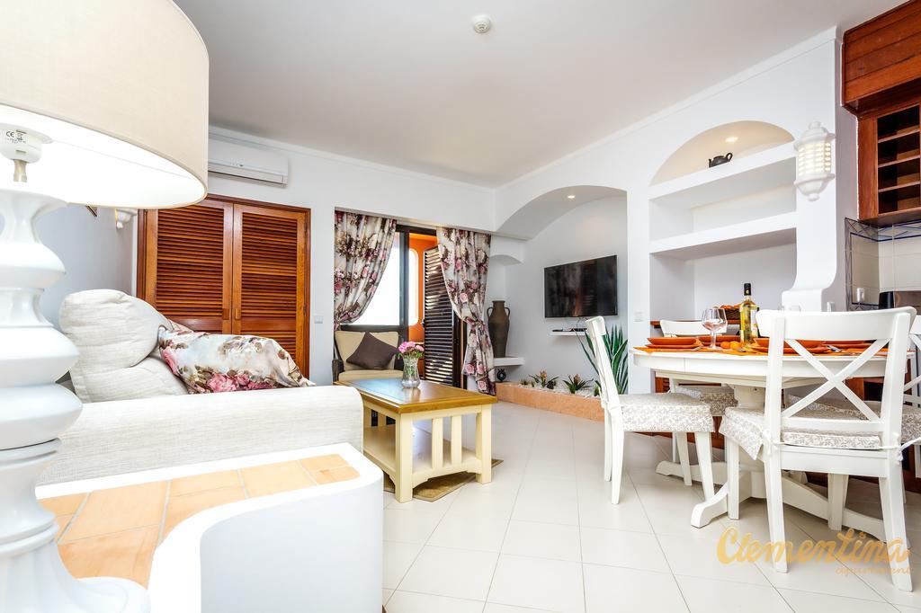 Clementina Apartment Albufeira Bagian luar foto