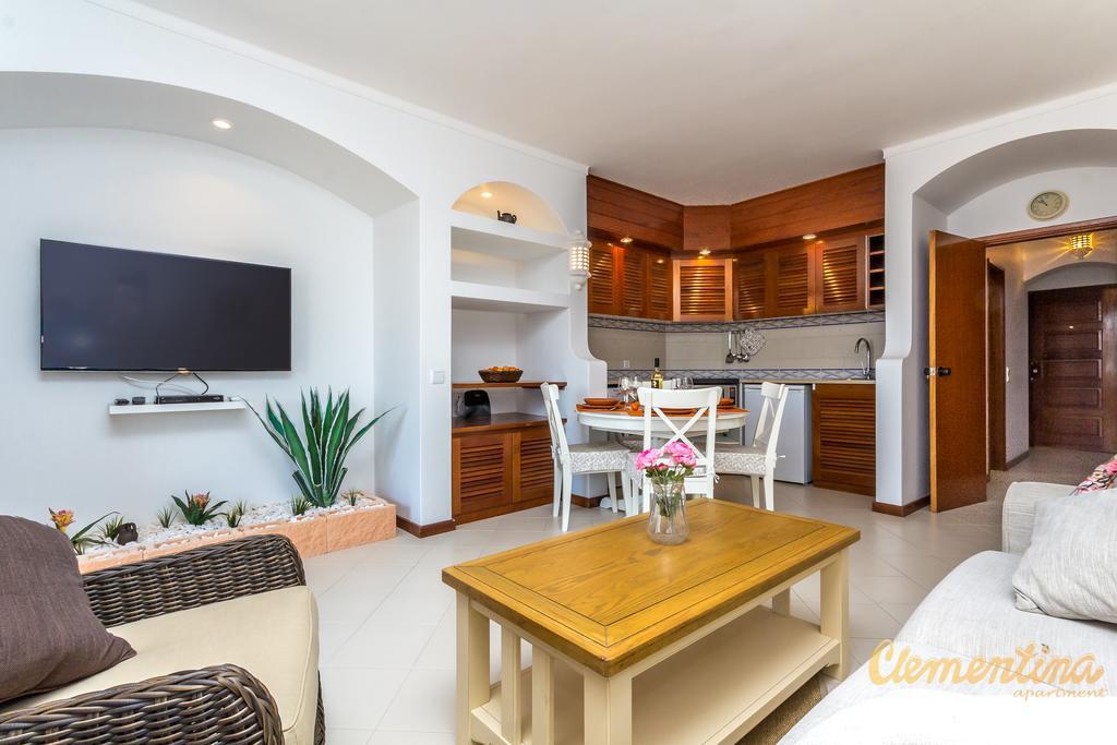 Clementina Apartment Albufeira Bagian luar foto